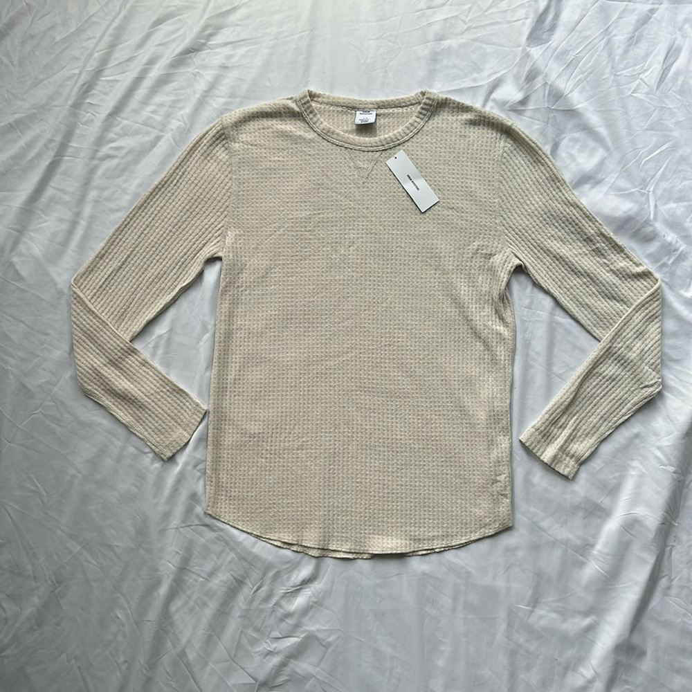 Cream Urban Outfitters long sleeve shirt - Sz L